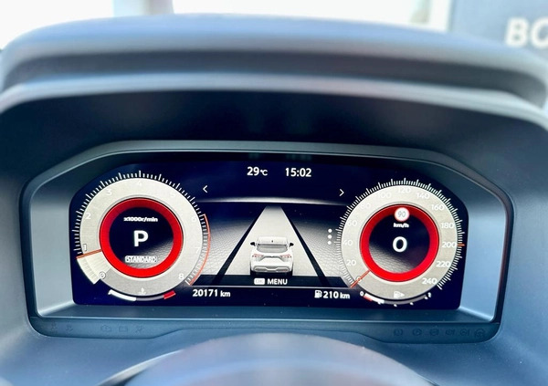 Nissan Qashqai cena 124900 przebieg: 20171, rok produkcji 2022 z Czarne małe 529